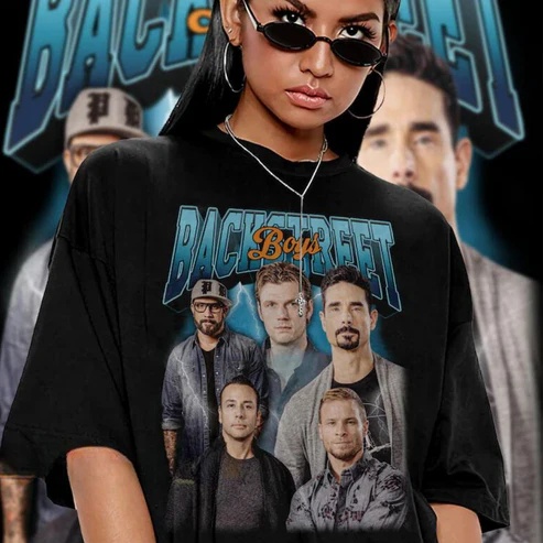 Camiseta Backstreet Boys: Estilo Vintage 100% Algodão