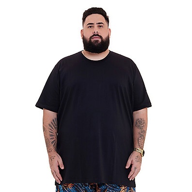 Camiseta Básica Preta Knulu – Estilo e Conforto que Virou Hit!