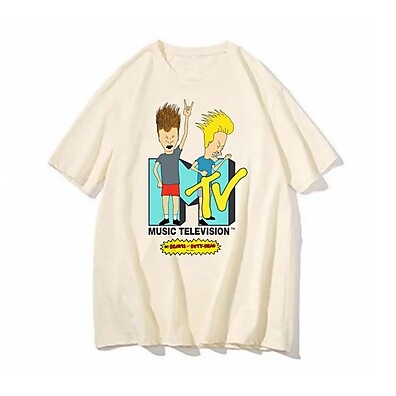Camiseta Beavis and Butt-head: Estilo MTV!