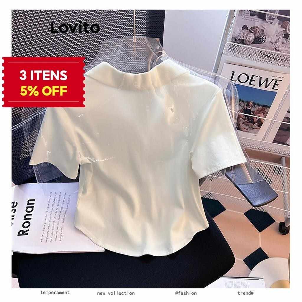 Camiseta Bordada Lovito: Estilo e Conforto!