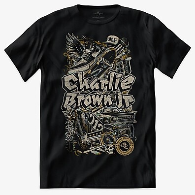 Camiseta Charlie Brown Jr: Celebre a Banda!