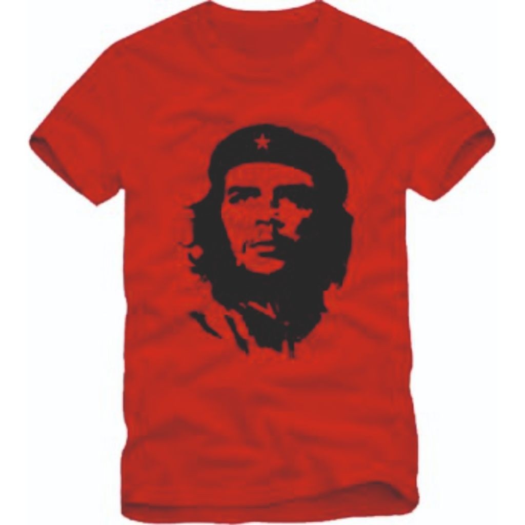 Camiseta Che Guevara Revolução 100% Algodão Vermelha