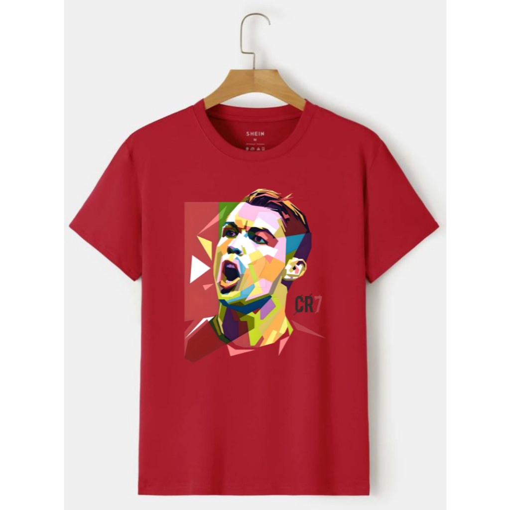 Camiseta CR7 Animado: Estilo Gamer para Pequenos Craques!