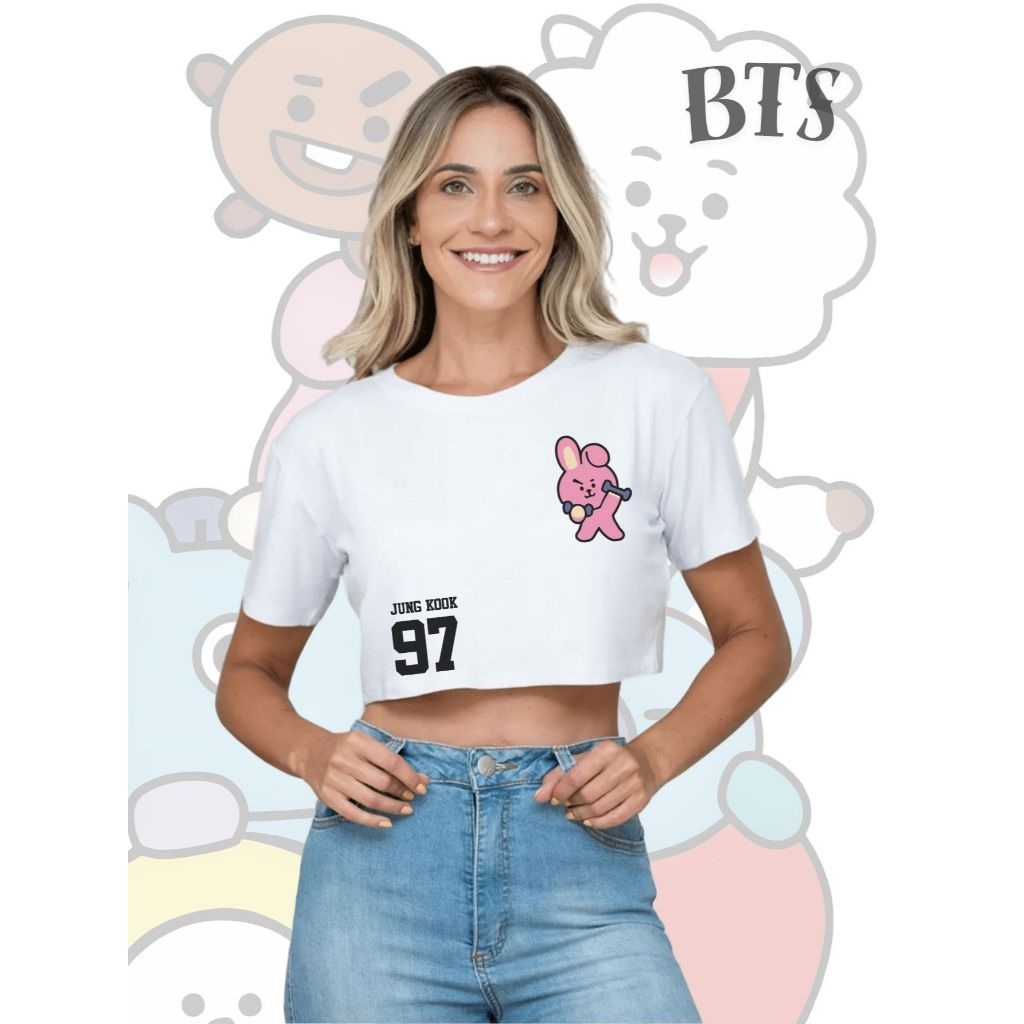 camiseta-cropped-bts-jung-kook-bt21-estilo-e-conforto-para-academia-e-moda