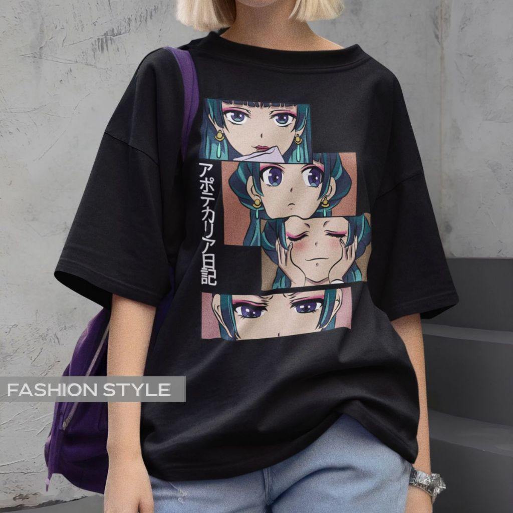 Camiseta Diários de Uma Apotecária – Anime, Conforto e Estilo