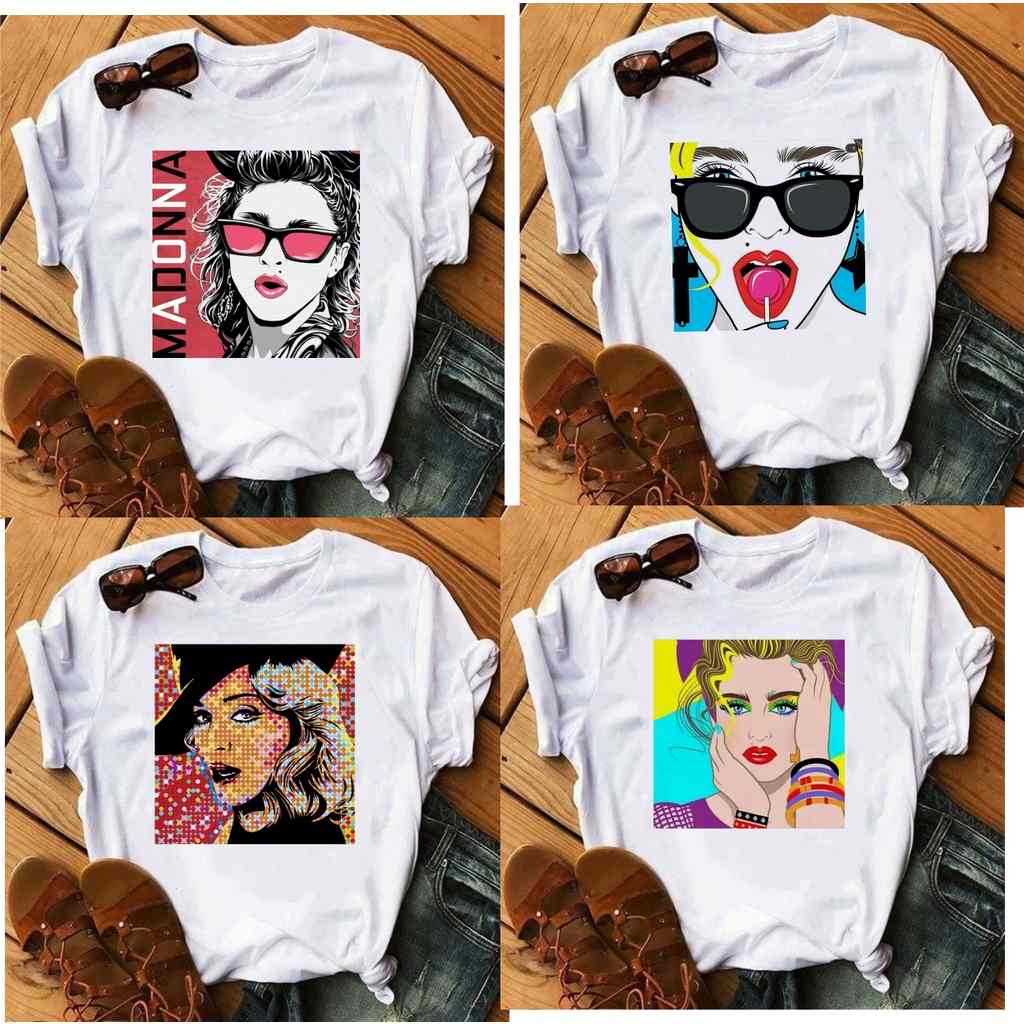 Camiseta Divas Madonna Retrô: Estilo Único para o Seu Look