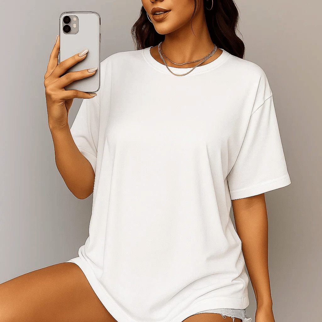 Camiseta Feminina Algodão Premium: Estilo e Conforto