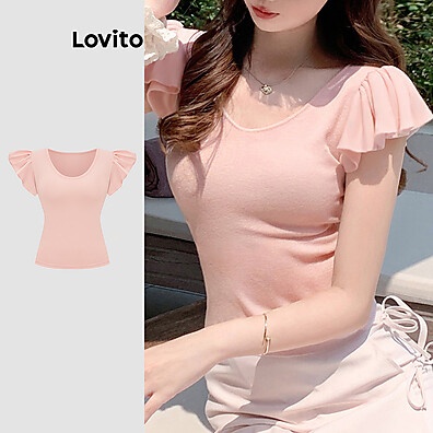 Camiseta Feminina com Babados: Estilo e Conforto!