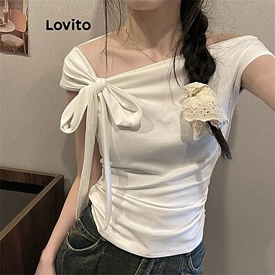 Camiseta Feminina Lovito: Estilo Casual e Conforto