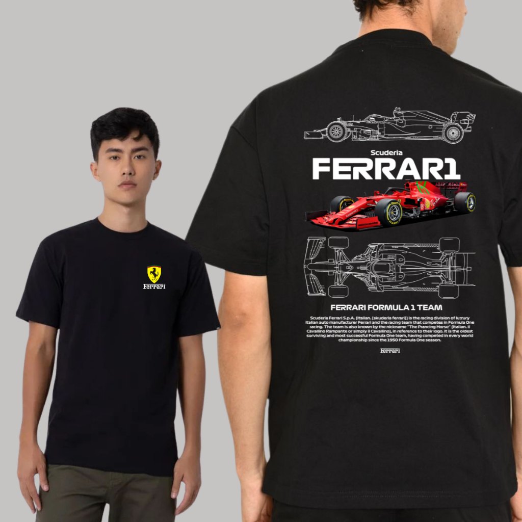 Camiseta Ferrari Scuderia F1 Team: Chegada Oficial
