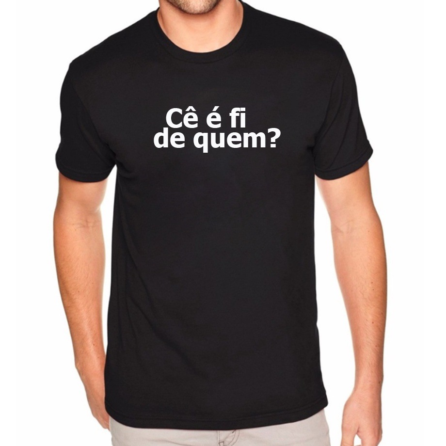 Camiseta Fi De Quem: Estilo Mineiro Autêntico