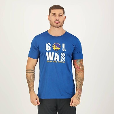Camiseta Golden State Warriors: Azul e Autêntica!