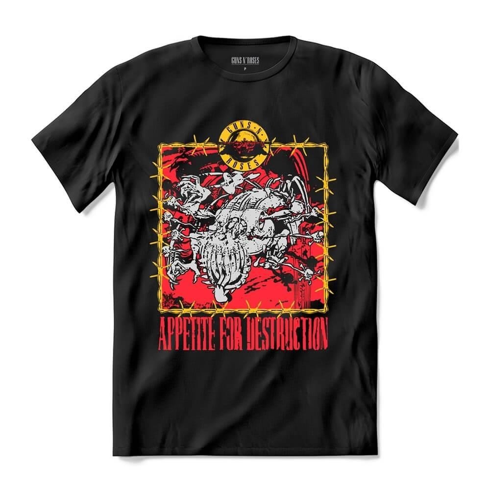 Camiseta Guns N' Roses: Appetite for Destruction