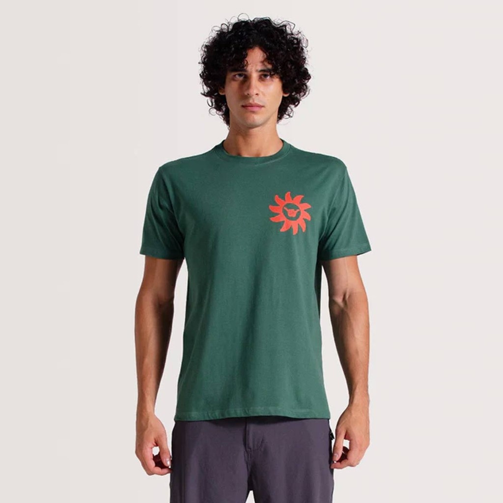 Camiseta Hang Loose Rocks Verde: Estilo e Conforto
