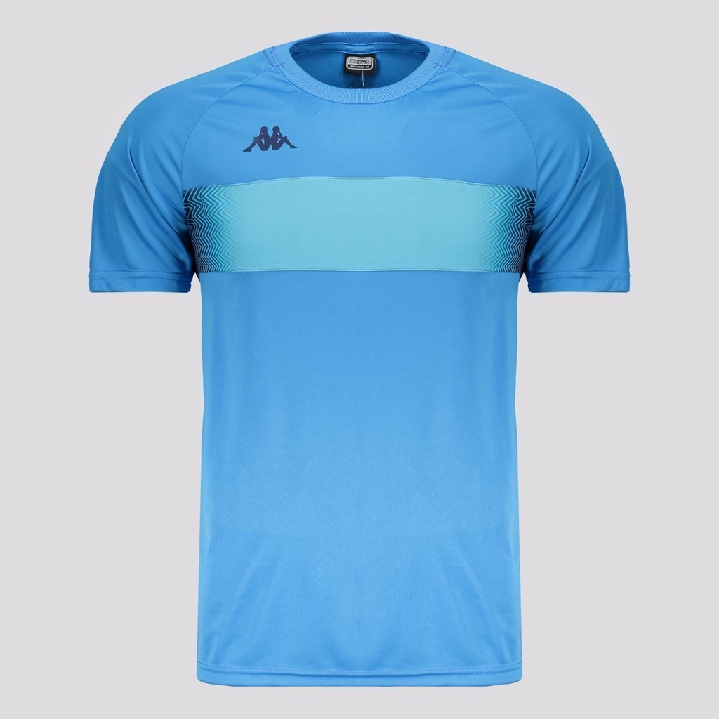 Camiseta Kappa Future Azul: Treino com Estilo