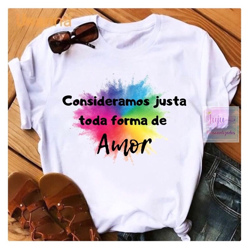 Camiseta LGBTQIA+ Love is Love: Apele ao Amor com Estilo