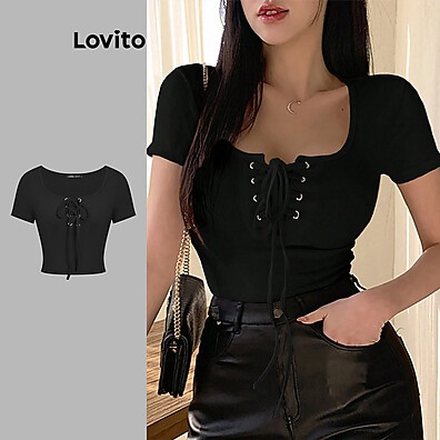 Camiseta Lovito com Gravata: Estilo Casual e Conforto