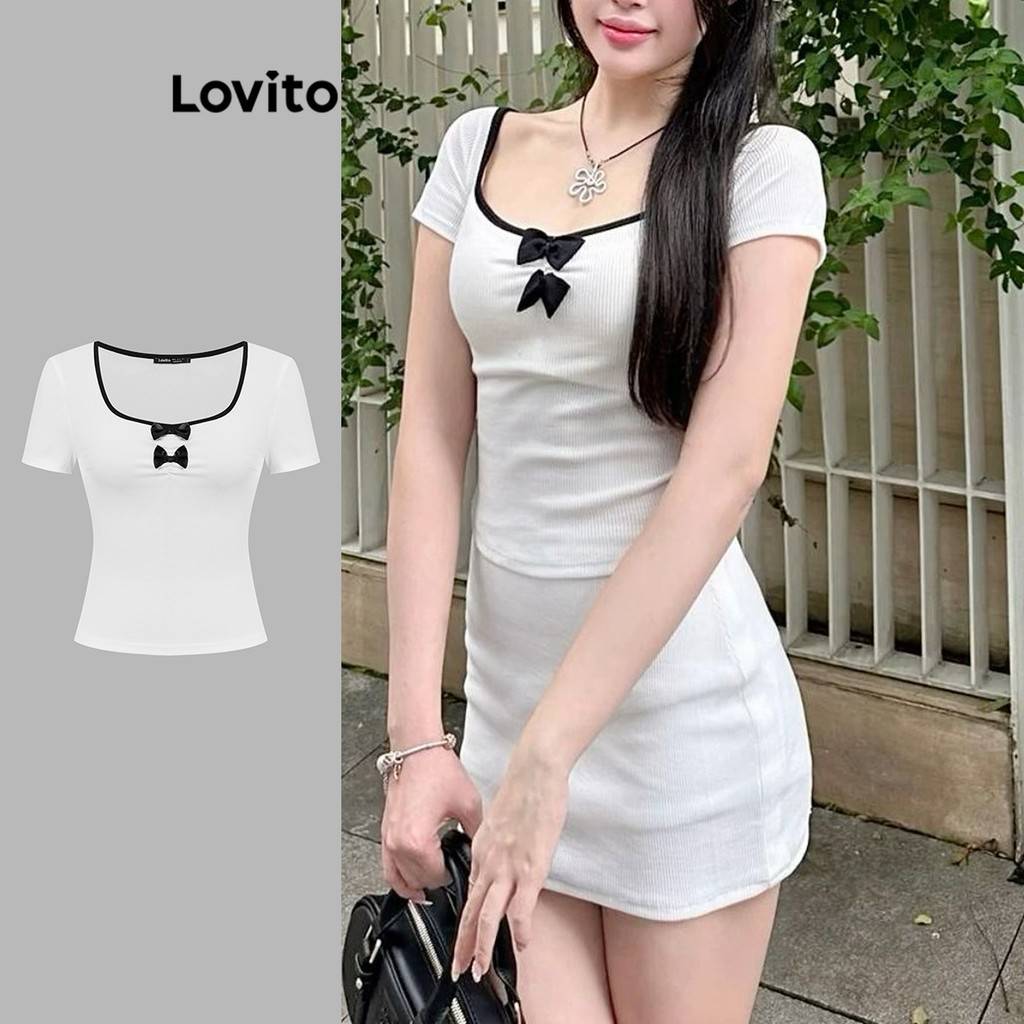 Camiseta Lovito com Laço: Estilo e Conforto!