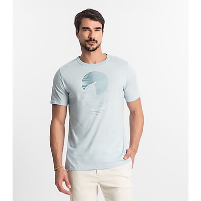 Camiseta Masculina Azul: Conforto e Estilo