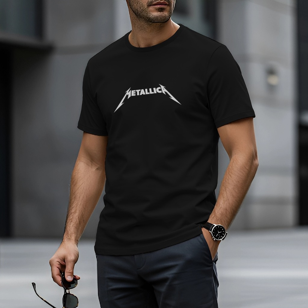 Camiseta Metallica: Algodão Premium para Fãs