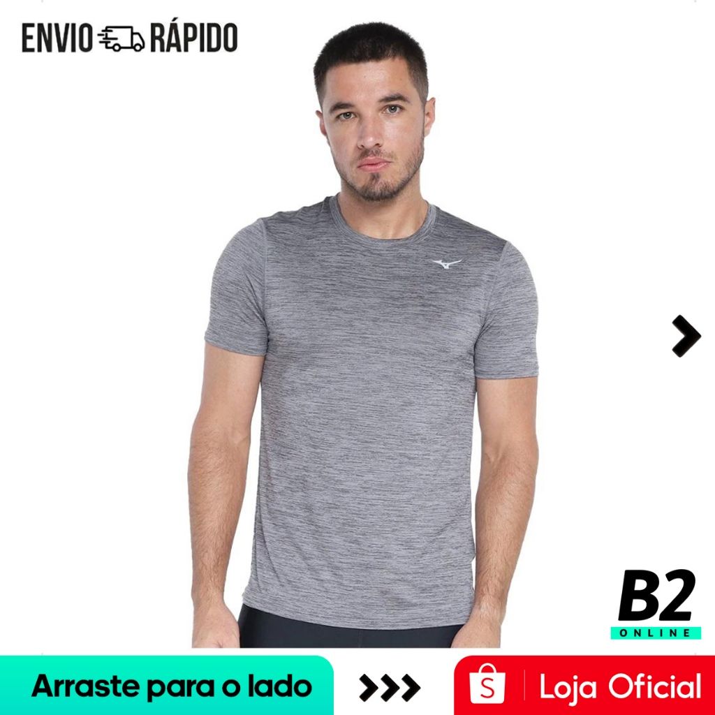 Camiseta Mizuno Run Spark 2: Treino e Corrida!