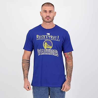 Camiseta NBA Warriors: Azul e Autêntica!