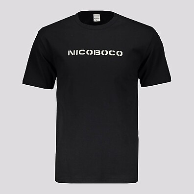 Camiseta Nicoboco Duke Preta: Estilo e Conforto em uma Só