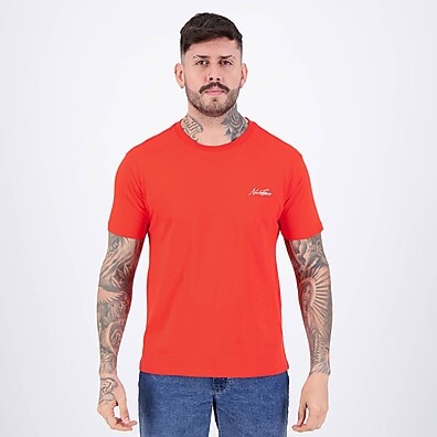 Camiseta Nicoboco Kevin Vermelha: Estilo e Conforto para o Seu Dia a Dia