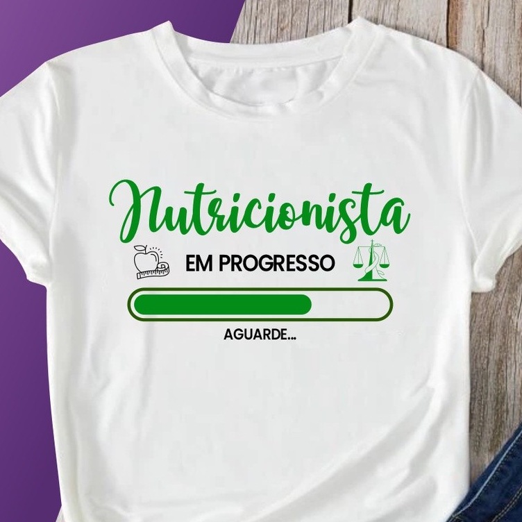 Camiseta Nutricionista: Estilo e Conforto para Profissionais e Estudantes