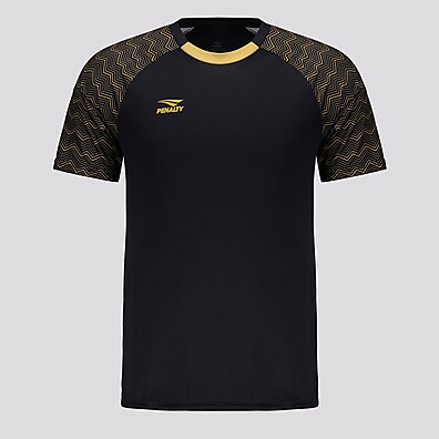 Camiseta Penalty Bravo: Preto e Dourado!