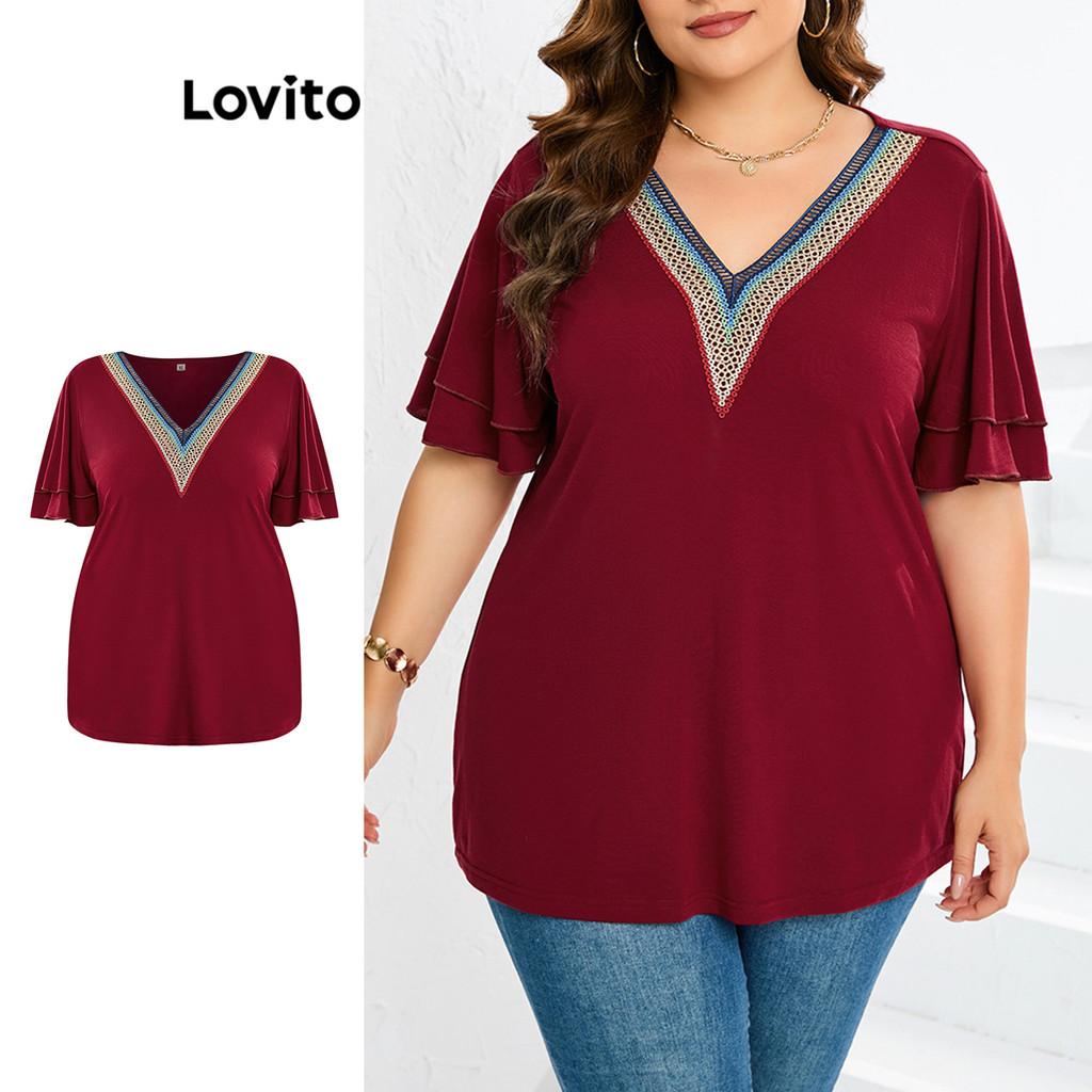 Camiseta Plus Size Lovito: Estilo e Conforto!