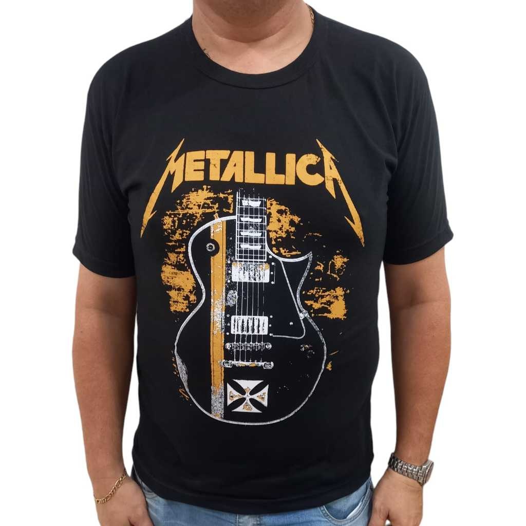 Camiseta Rock Metálica: Estilo e Conforto!