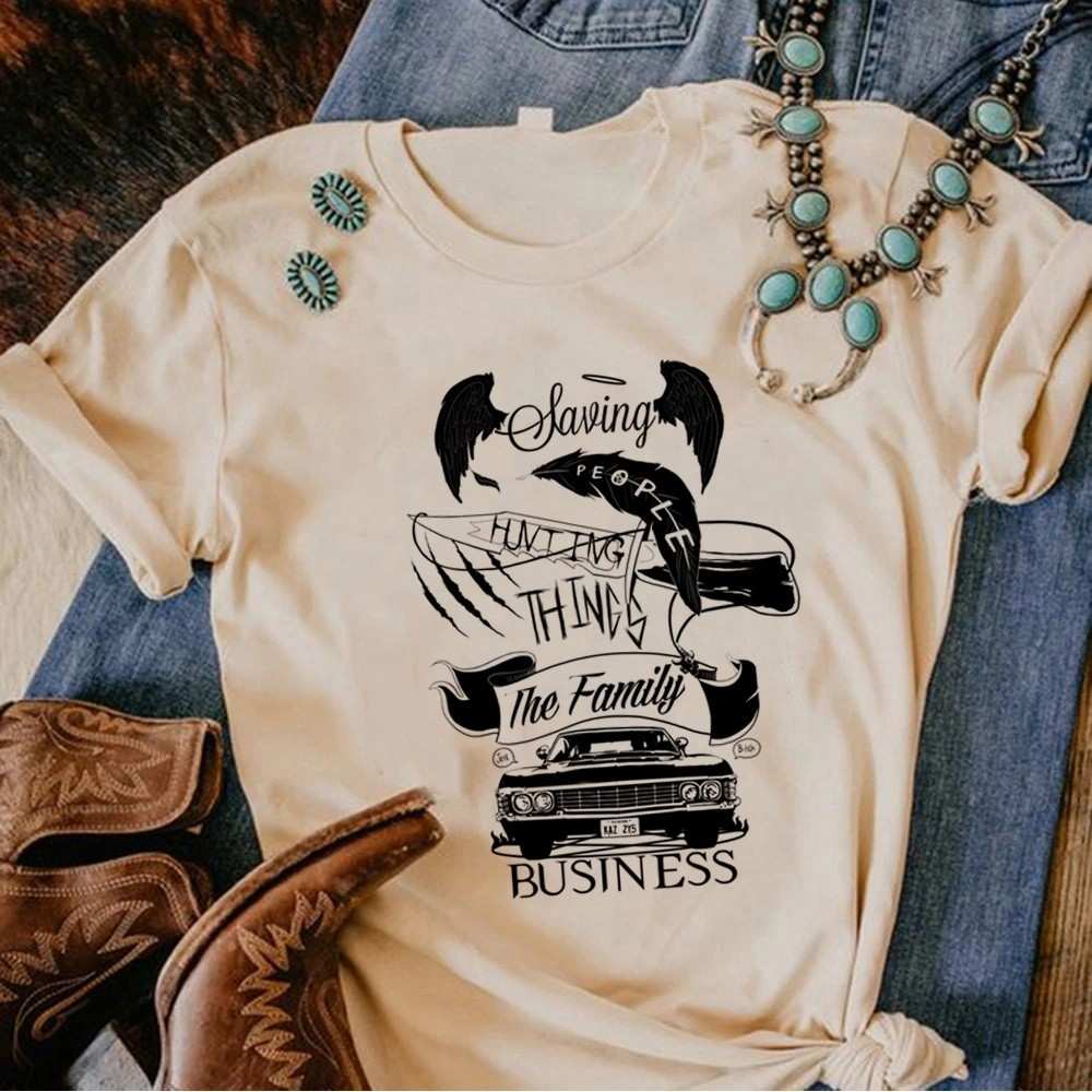 Camiseta Sobrenatural: Estilo Único!