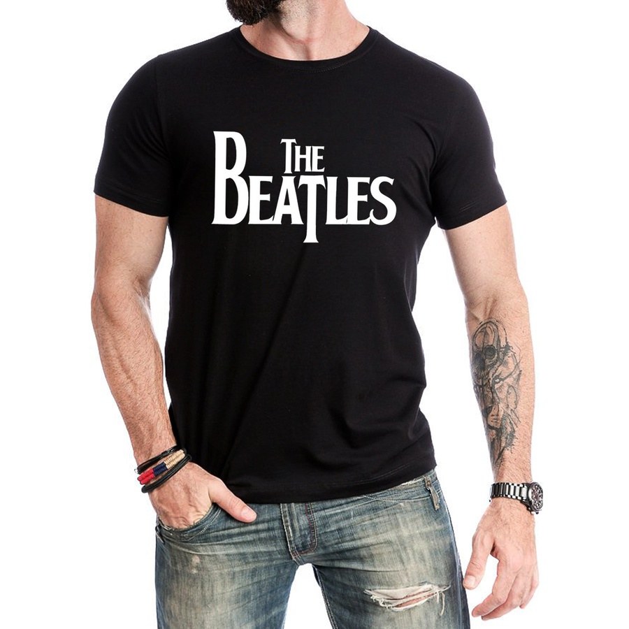 Camiseta The Beatles Clássica 100% Algodão
