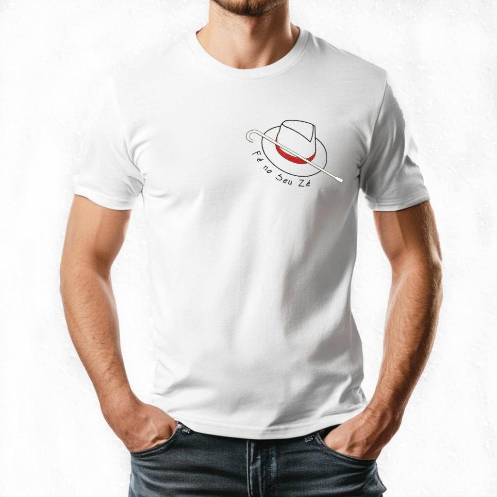 Camiseta Zé Pilintra: Fé e Estilo Umbandista!