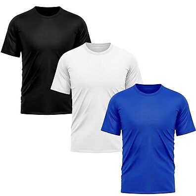 Camisetas Dry Fit UV50: Kit 3 Premium!
