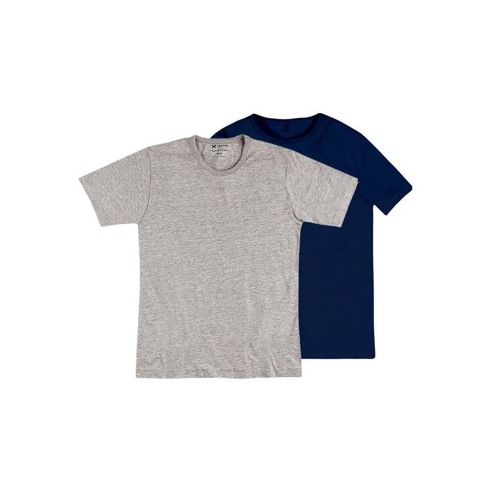 Camisetas Hering Masculinas: Kit 2 Peças Conforto Total