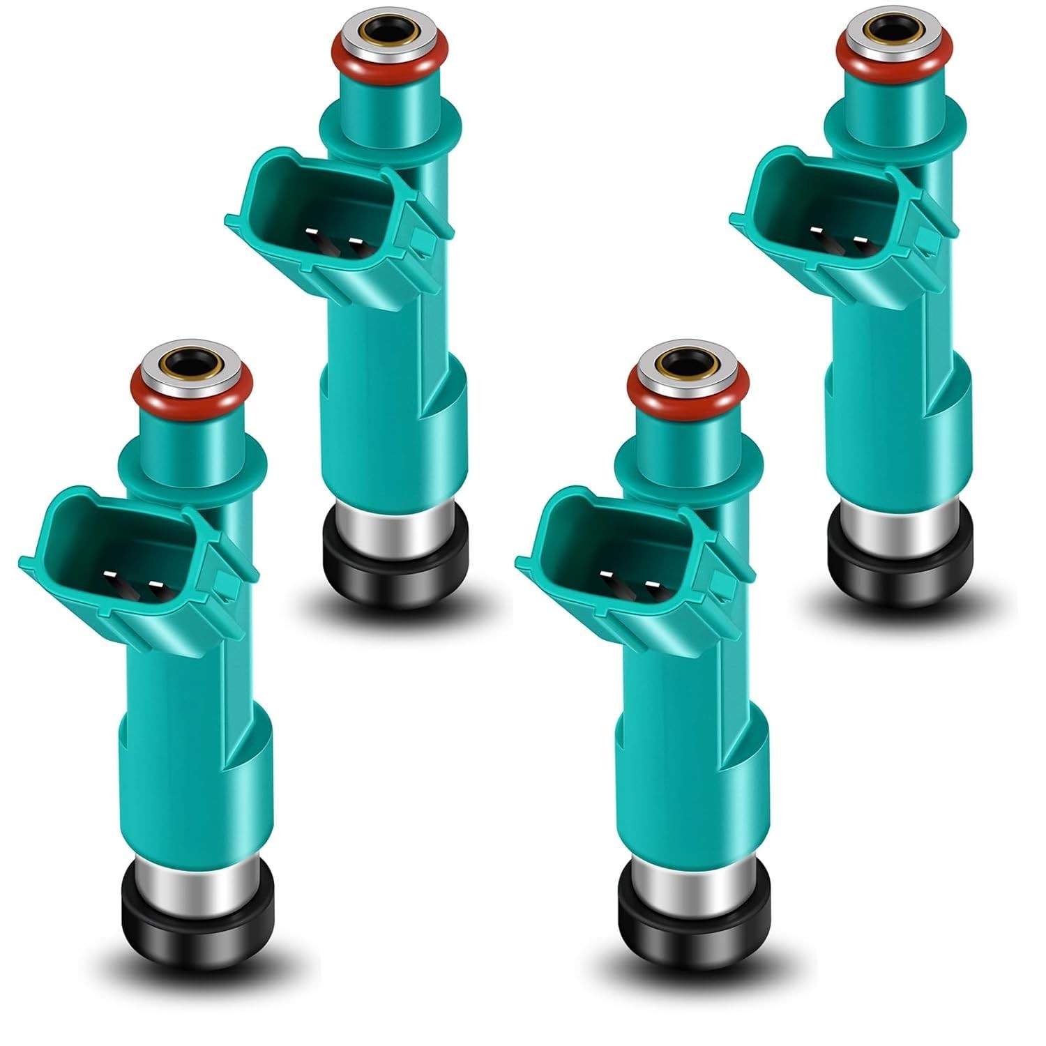 Kit 4 Injetores de Combustível 23250-28080 para Toyota Camry, Highlander, RAV4, Corolla e mais
