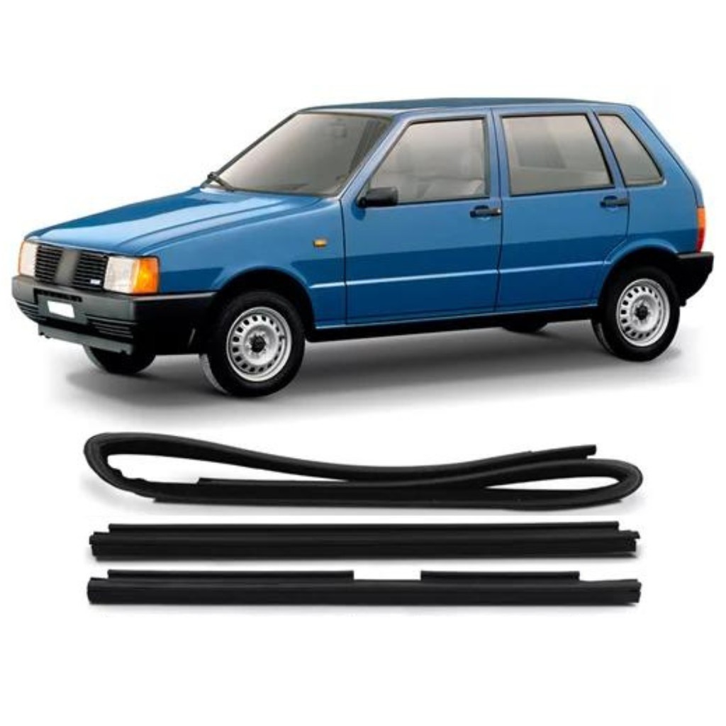 Canaletas de Porta Fiat Uno/Elba/Fiorino 84-13