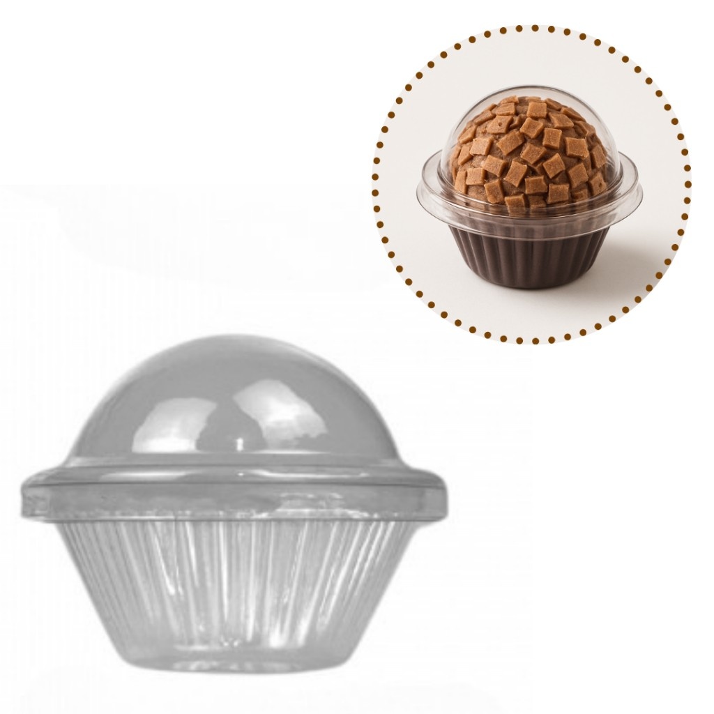 Candy Cup: 25 a 175 Embalagens para Brigadeiro