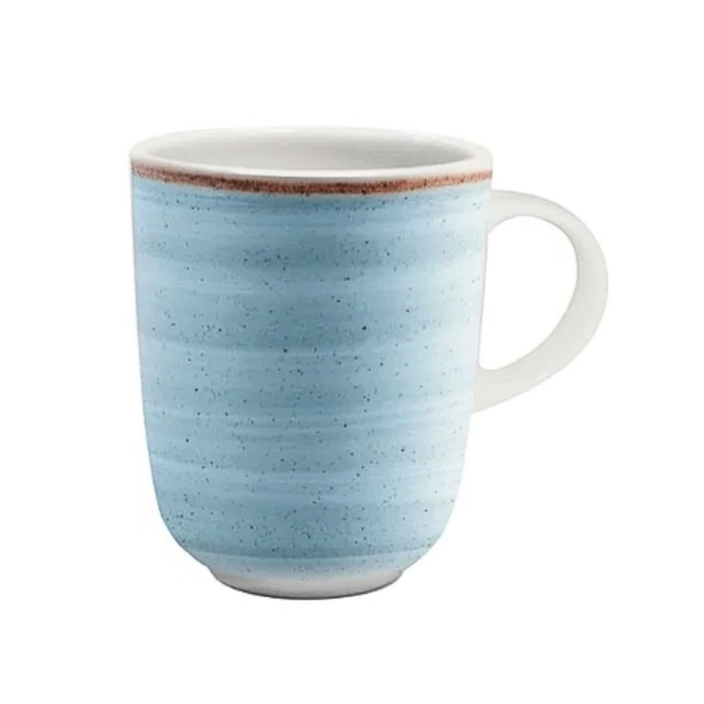 Caneca de Cerâmica 379ml Classhome Corona Caoba: Elegância Funcional