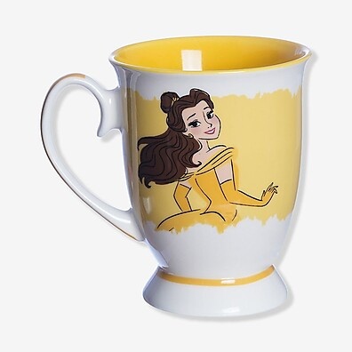 Caneca Disney Bela: A Magia da Realeza na Sua Xícara!
