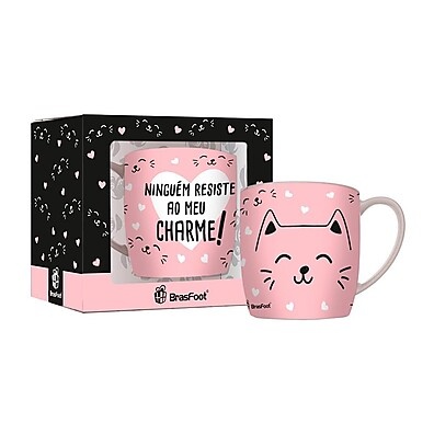 Caneca Gato Urban: Fofura e Qualidade!