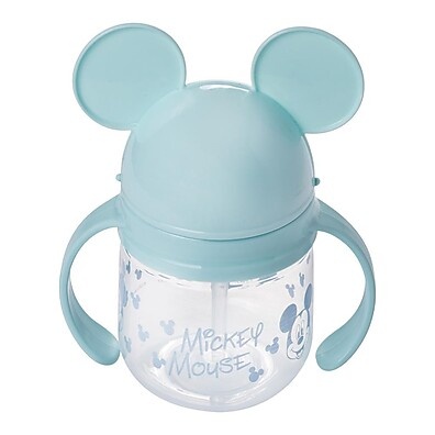 Caneca Mickey com Canudo: Transição Segura!