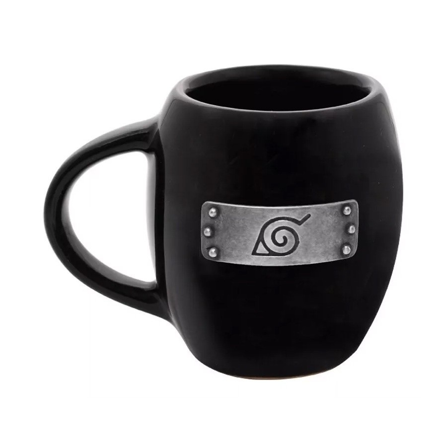 Caneca Naruto Aldeia da Folha: 350ml de Ação!