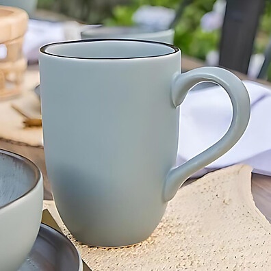 Caneca Oxford Flat: Café e Chá com Estilo!
