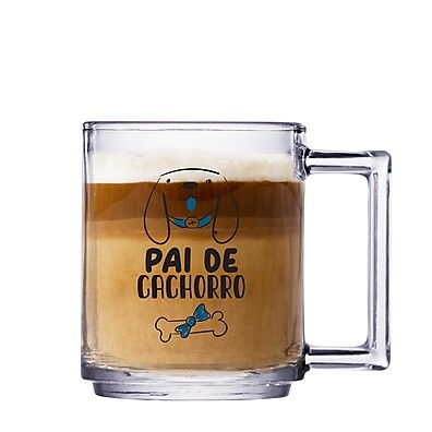 Caneca Pai de Cachorro: Café com Amor!