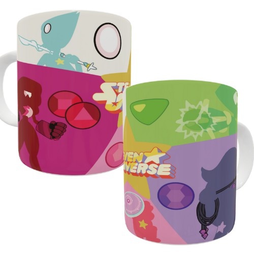 Caneca Personalizada Steven Universo: Steven, Garnet e Todos os Amigos!