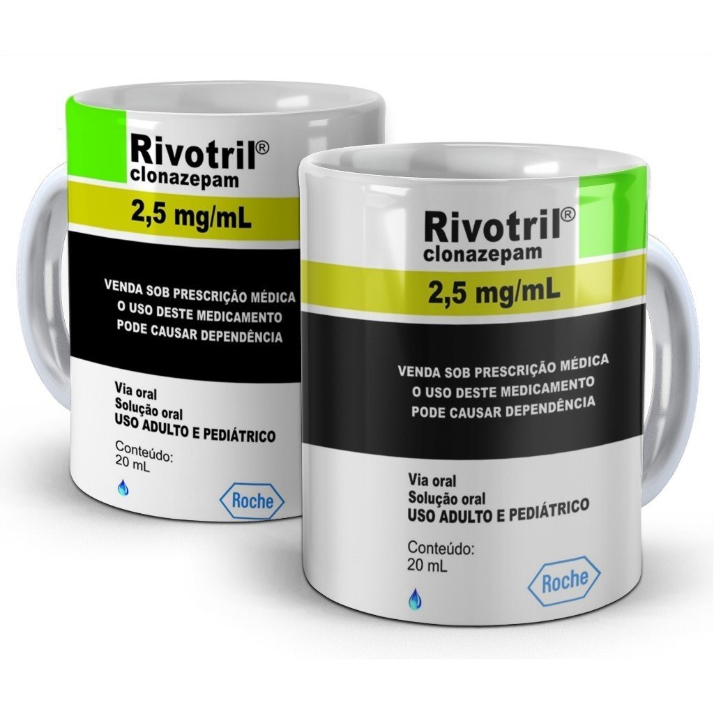 Caneca Rivotril 325ml: Seu Alívio com Estilo