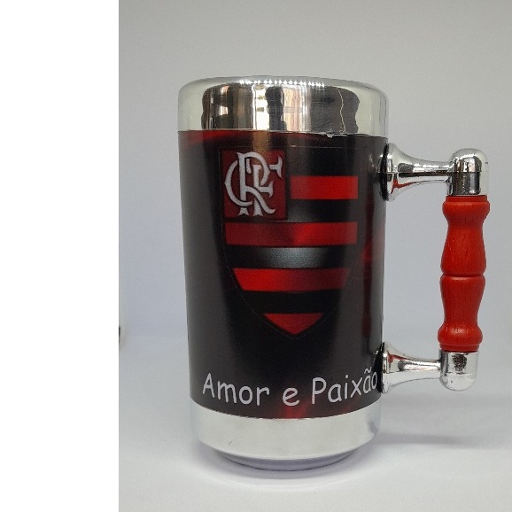 Caneca Térmica Artesanal Personalizada 350ml – Mantenha Seu Líquido Gelado!
